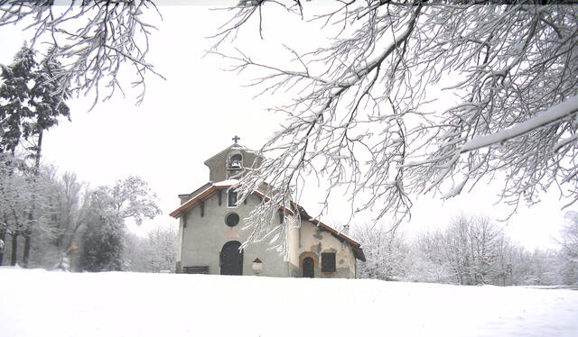 Vers la chapelle de La Salette -