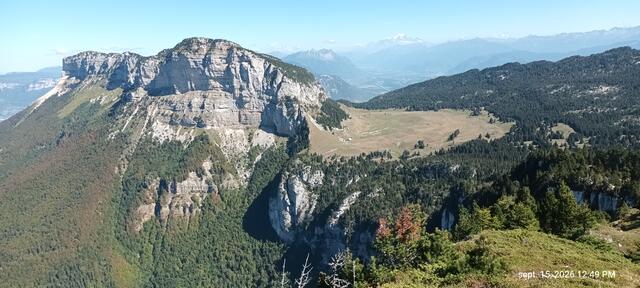 Le Pinet  (ou Truc) Sommet et Crêtes