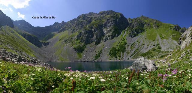 Lac blanc - Col de la mine de fer