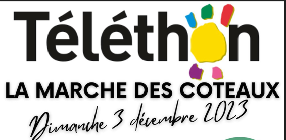 Marche du Téléthon le dimanche 3 décembre