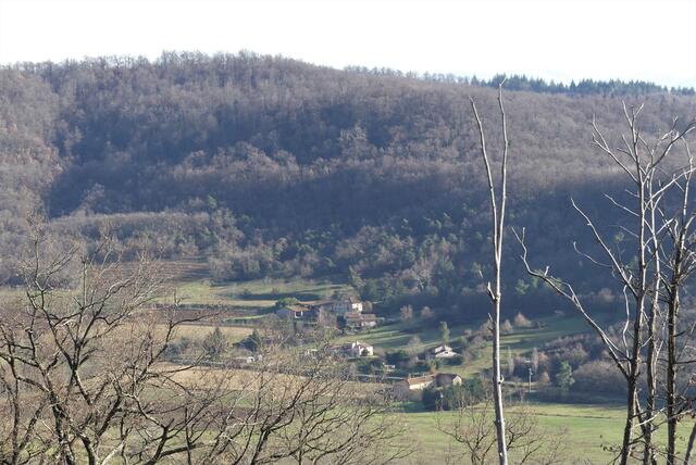 St Donat sur l'Herbasse depuis Laca (Drôme)